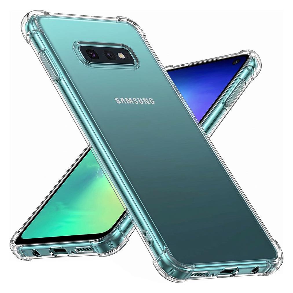 Techsuit - Shockproof Clear Silicone - Samsung Galaxy S10e - Clear (Samsung Galaxy S10e) (56344456)