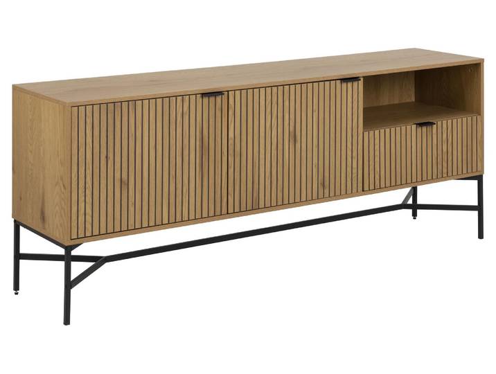 Jaipur buffet 2 portes\, 1 tiroir\, 1 tablette sauvage chêneReproduction.