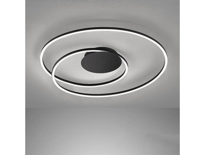 FISCHER & HONSEL Deckenlampe HOLY, dimmbar, schwarz, für Wohn- / Esszimmer, Metall, Modern, Deckenlampe