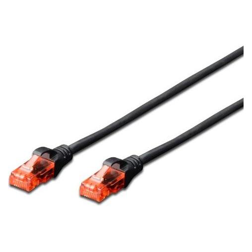 Ewent Cable De Red Cat 6 U/Utp De 3,0 Metros En Color Negro (U/UTP, UTP, CAT6, 3 m) (IM1020)