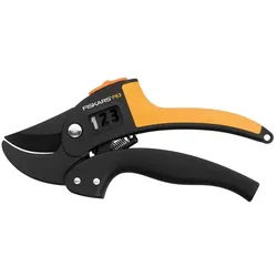 Fiskars 1000575 Astschere Amboss Schwarz, Orange