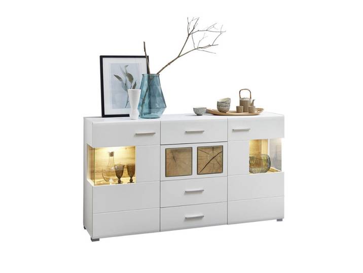 Z2 Sideboard FUN PLUS, Weiß, Holznachbildung