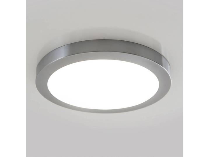 Näve LED Deckenlampe Bonus, alu / grau / zink, für Wohn- / Esszimmer, Aluminium, Modern, LED Deckenleuchte