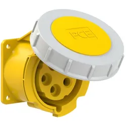 PCE 3252-4f70 CEE-Anbausteckdose gerade (70x70mm) 32A 5p 4h IP67 32524f70