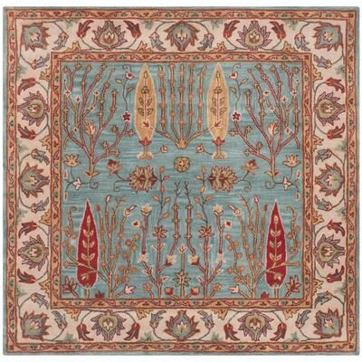 SAFAVIEH Handmade Heritage Reyna Traditional Oriental Wool Rug