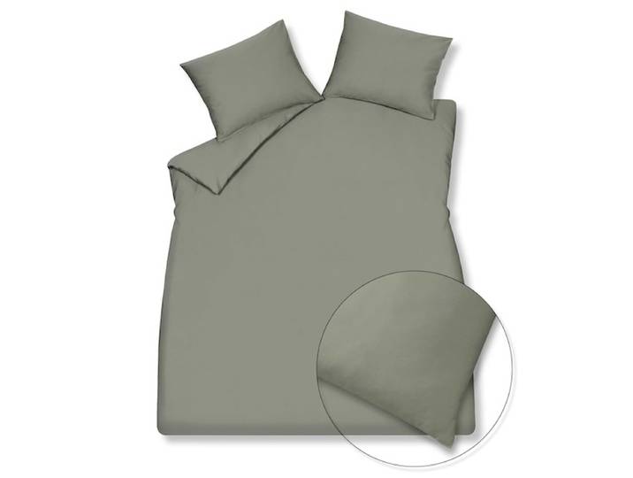 Vandyck Satin Luxe thyme dekbedovertrek