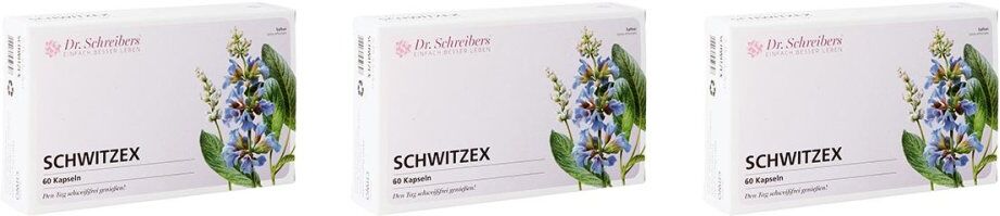 Dr. Schreibers Schwitzex 3x60stk