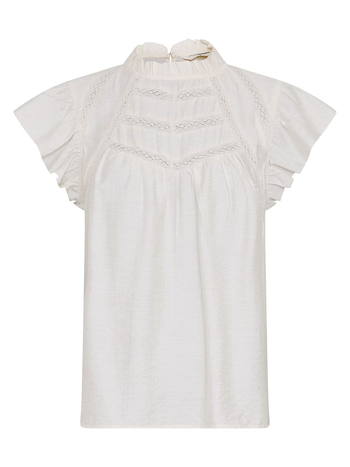 MOSS COPENHAGEN Bluse in Weiß - XS