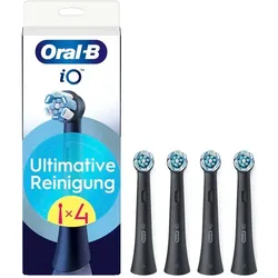 4 Stück  iO Ultimative Reinigung Aufsteckbürsten (Schwarz)