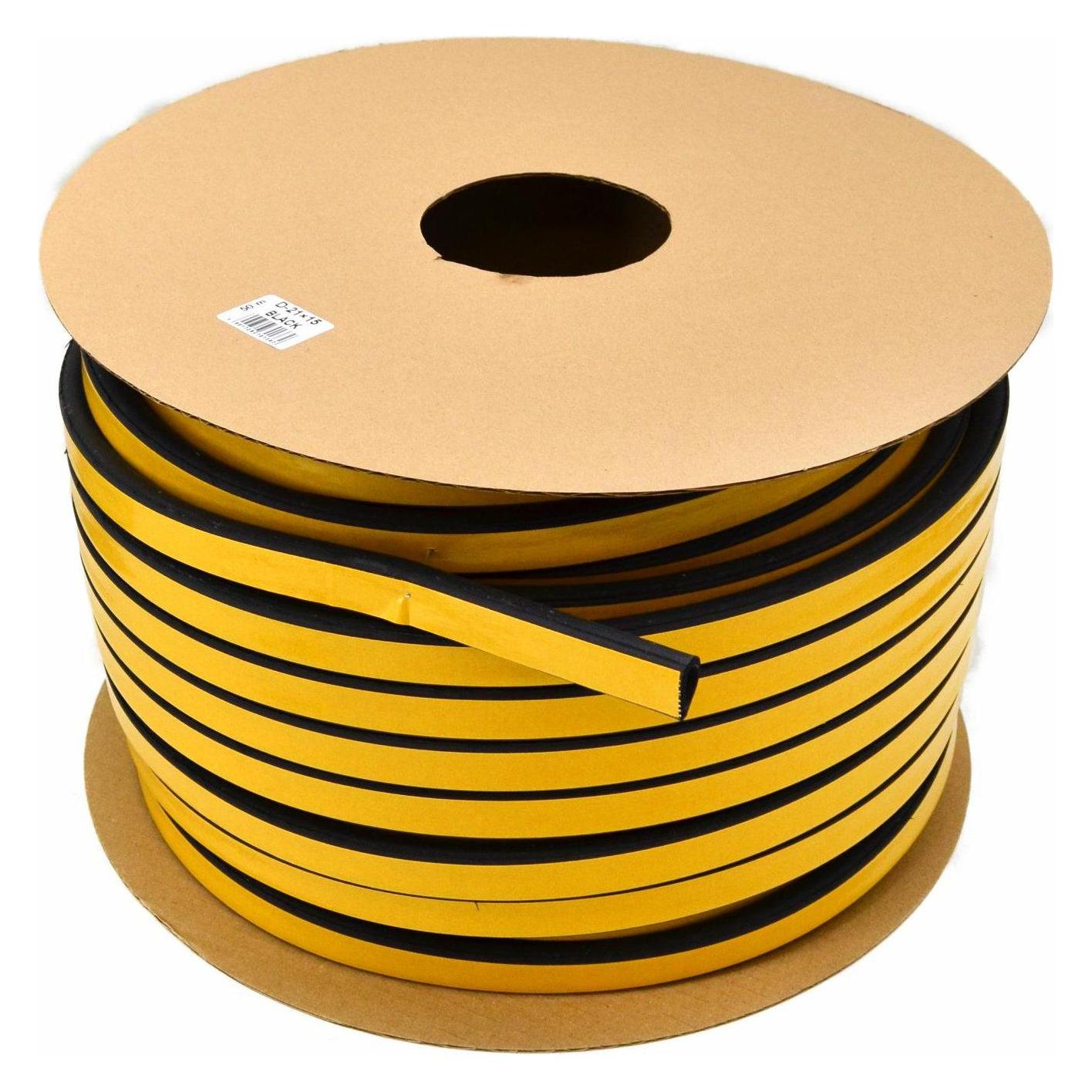 Stomil Sanok USZCZELKA DGP 21x15 CZARNA D 50mb (37 mm) (33431334)