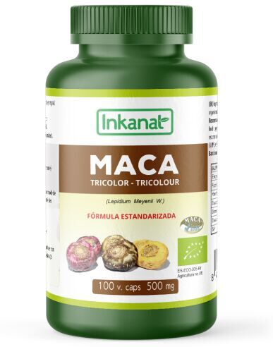 Inkanat Maca Tricolor Bio 100 Capsules