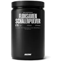 Big Zone - Flohsamenschalenpulver - 1000g Dose