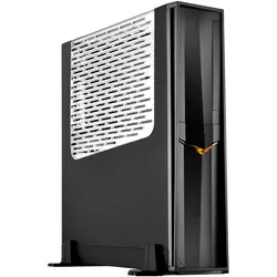Silverstone SST-RVZ02B-W - Raven Mini-ITX schmales Gaming Computer Gehäuse mit Fenster, schwarz (Mini-ITX), PC Gehäuse, Schwarz
