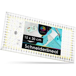 OfficeTree Schneidelineal 868, 30 cm, aus Acryl, rutschsicher