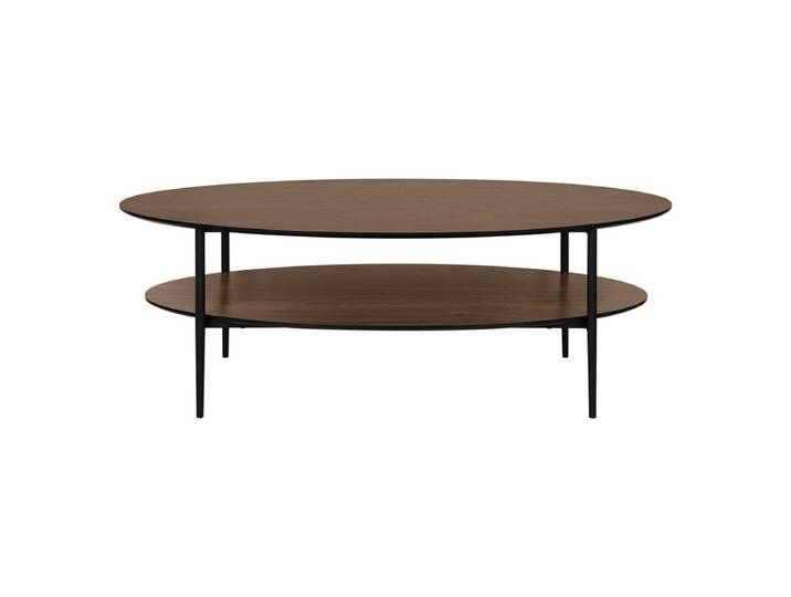 Table basse LUNERA Imitation noyer