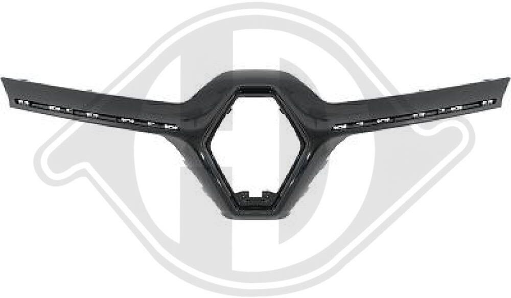 Diederichs Blende, Kühlergitter 4446041 Mitte Für Renault