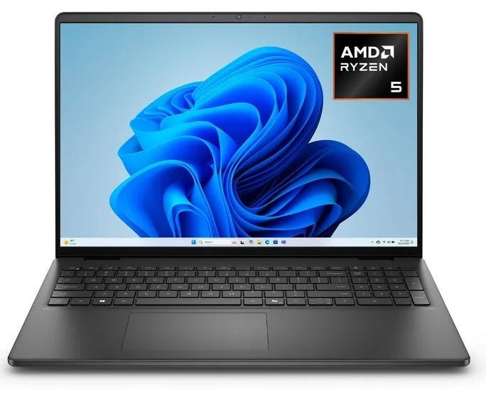 Dell 16 DC16255 450R1 Laptop met 16 inch 2K scherm, Ryzen 5 processor en 512 GB opslag