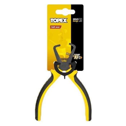 Topex wire stripping pliers 160 mm adjustable (32D407) (160 mm) (32D407)