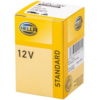 HELLA Glühlampe, Innenraumleuchte 8gp002068131 W5W