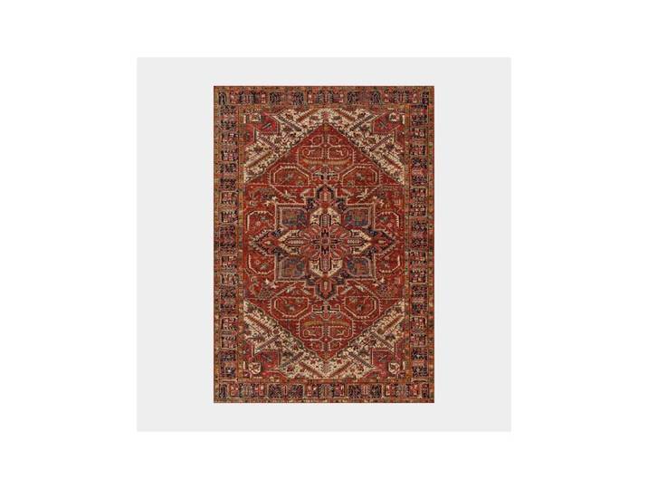 Tapis doux à motif oriental - Mina - Rouge - 160 x 230 cm