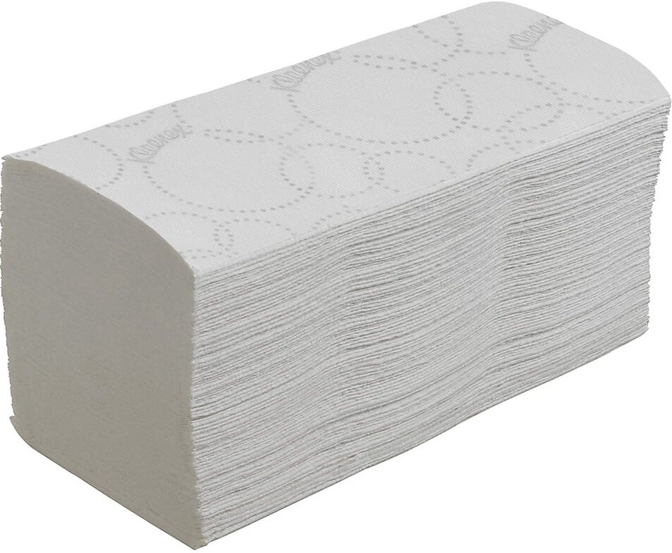 Kleenex Faltpapierhandtücher V-Faltung, 3-lagig, weiß, VE à 1440 Stk Kimberly-Clark