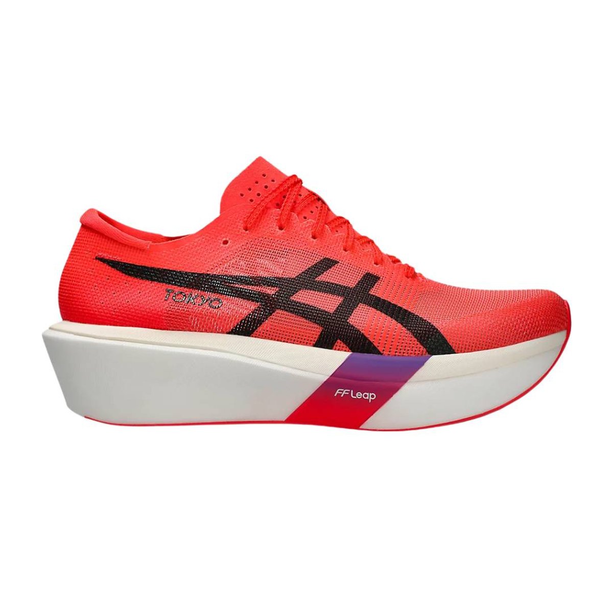 Tênis Asics Metaspeed Sky Tokyo Vermelho Branco AW25 Unissex, Tamanho 42 - EUR Unisex