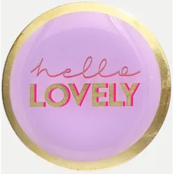 Love Plates Glasteller M Rosa