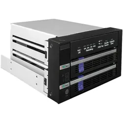 FatCage 2x 2.5"3.5" SATA HDDSSD RAID 1 in 2x 5.25" bay bla