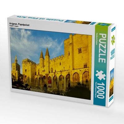 CALVENDO Puzzle Avignon, Papstpalast | 1000 Teile Lege-Größe 64x48cm Foto-Puzzle für glückliche Stunden