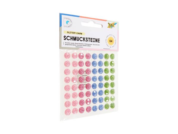 Folia Schmucksteine Selbstklebend Glitter Charm