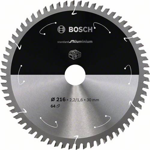 Bosch Accessories 2608837776 Kreissägeblatt 216 x 30mm Zähneanzahl: 64 1St.
