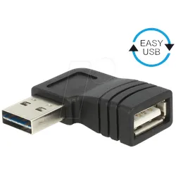 DELOCK 65522 - EASY USB A Stecker auf USB A Buchse