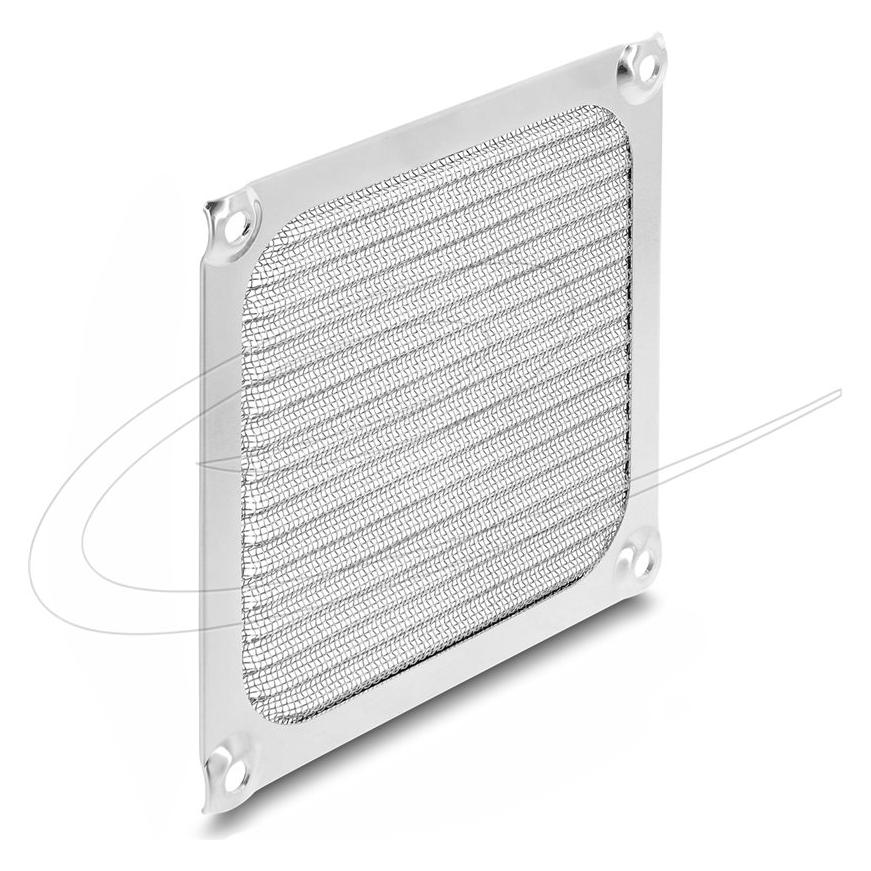 Delock Lüftergitter 92 x 92 mm Aluminium Lüfter Staubfilte (67457)