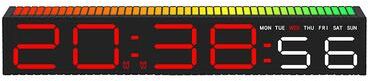 Perfect Picks Market Creative LED Digital Clock With Temperature Display, Hour Digital Desk Clock For Bedroom & Office 3