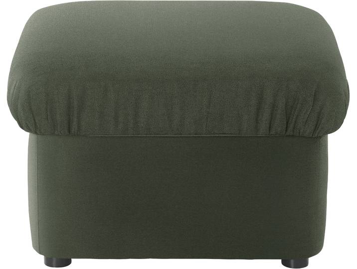 Polsterhocker, Polyester, Grün, 60×40×60 cm, Modern, Domo-Collection