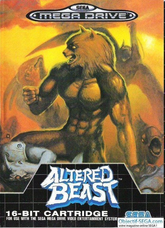Altered Beast (Boxed) SMD (Käytetty)