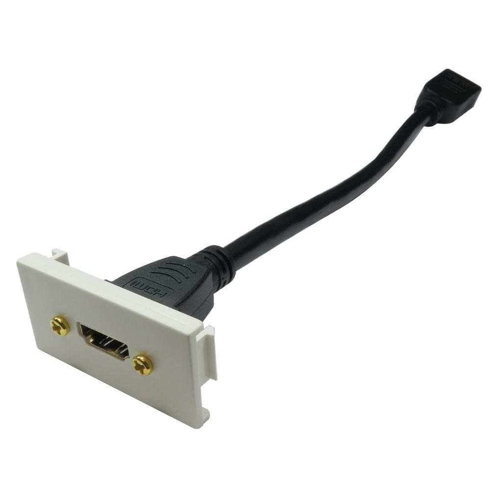 Cables Direct Euro Mod HDMI Stub - 4K @ 60HZ V2.0 (ZZ-MOD-HDMI)