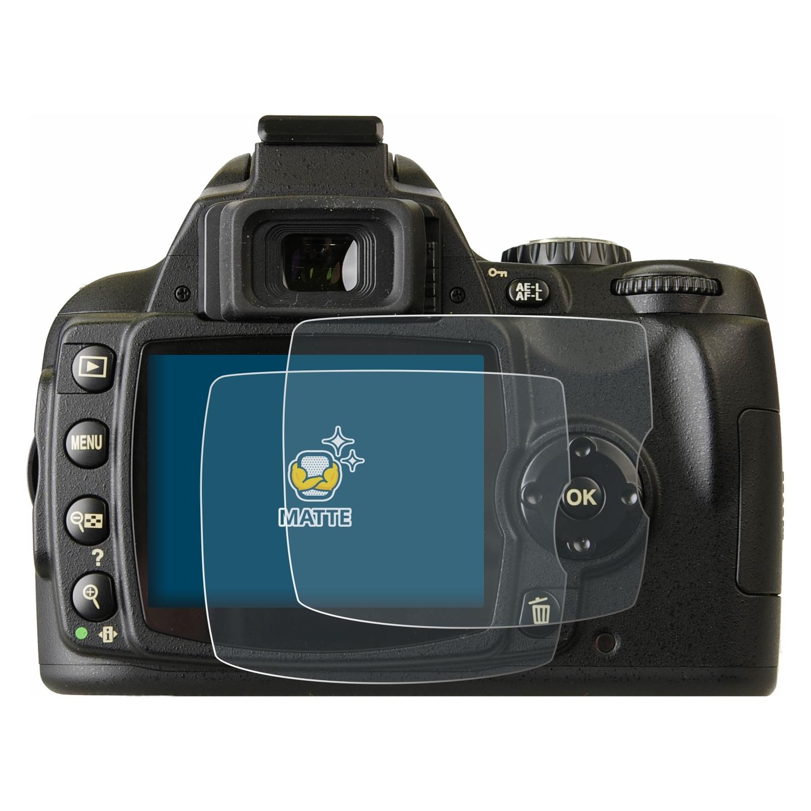 Brotect Entspiegelungsfolie für Nikon D40x Displayschutz Displayschutzfolie Folie Matt (1901111)
