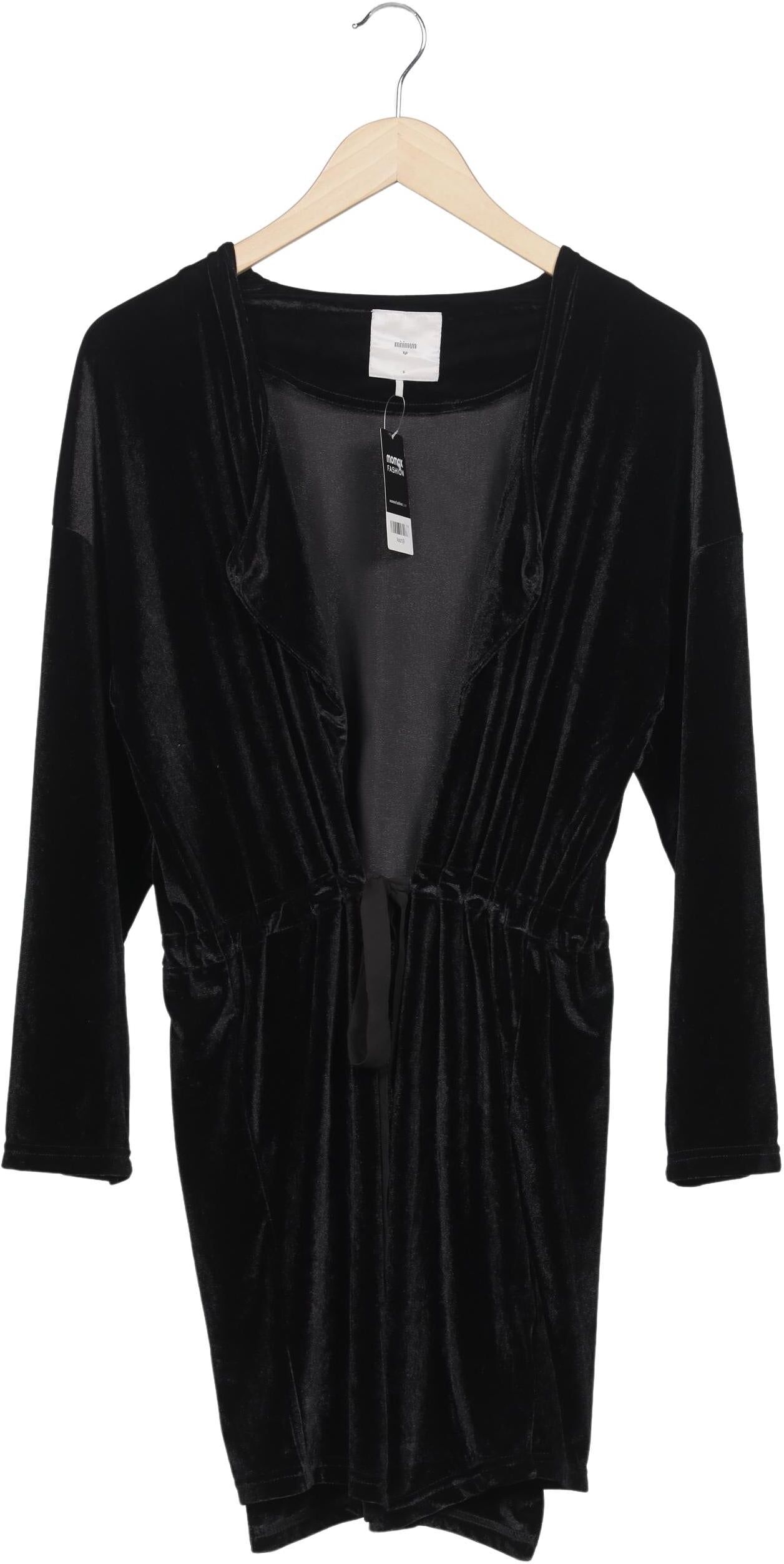 Minimum Damen Mantel, Schwarz, Gr. S, Elasthan / Synthetik - Second Hand