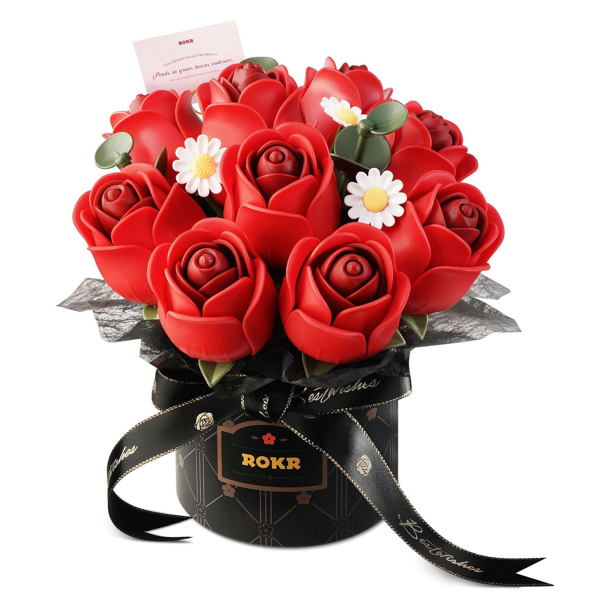 Rokr AF02J - Red Rose Bouquet (418714)