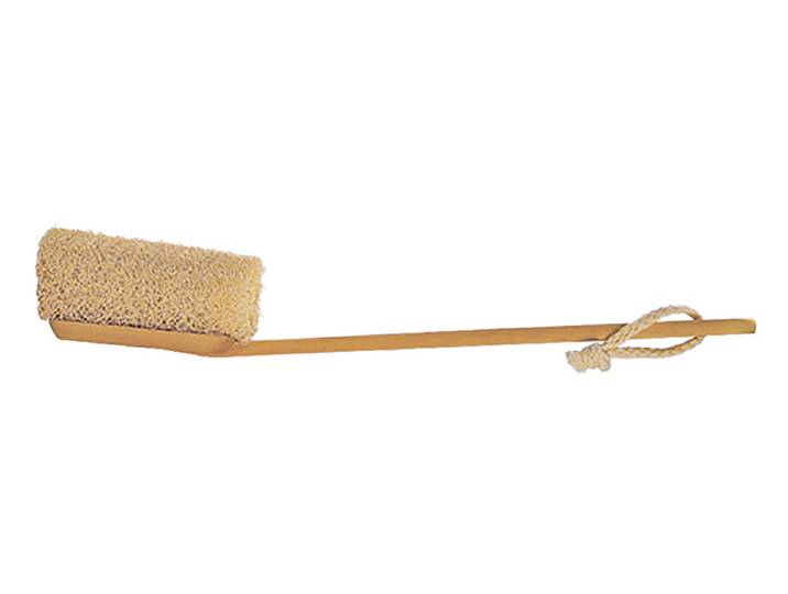 Croll & Denecke Badebürste Lotus-Holz mit abnehmbarem Stiel 41 cm