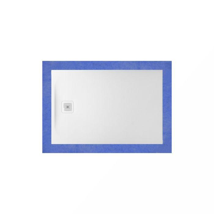 LAUFEN Pro Duschwanne H2169530000001 Marbond Ablauf kurze Seite weiss