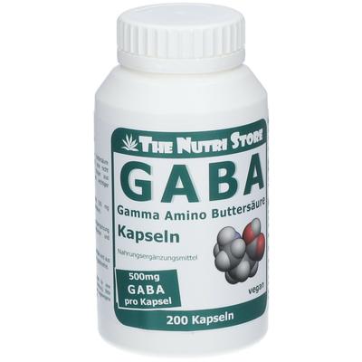 Gaba 500 mg vegetarische Kapseln 200 St