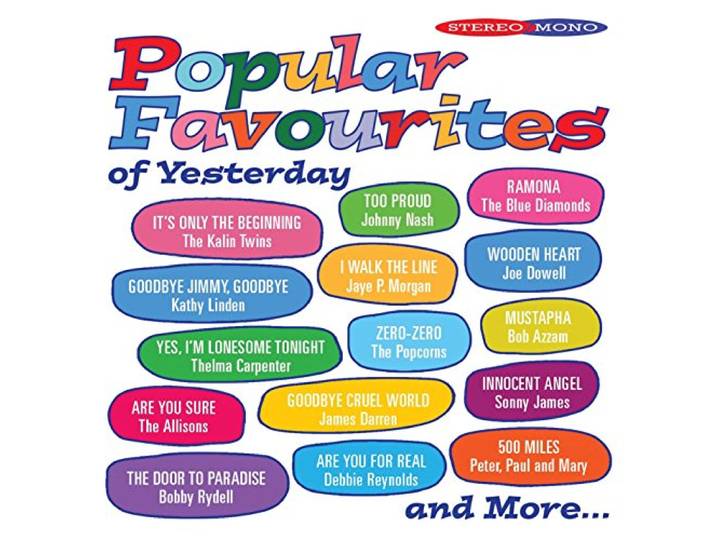 Popular Favourites Of Yesterday