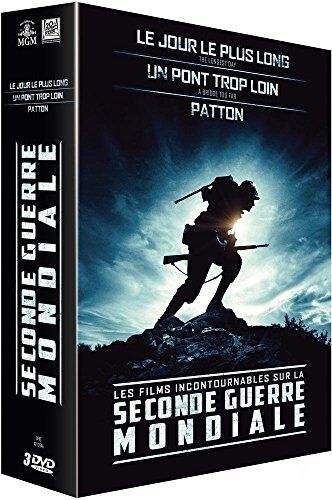 Andrew Marton - Coffret 2nde guerre mondiale : le jour le plus long ; patton ; un pont trop loin [FR Import] - Preis vom 12.10.2026 11:37:12 h