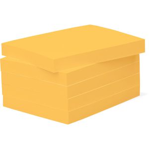 BIZSTIX Haftnotizen Office,1301030301, neonorange, 100 x 75mm, selbstklebend, 5x 100 Blatt