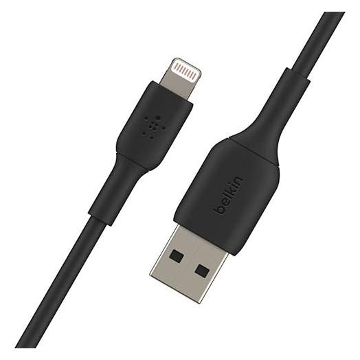 Belkin USB A - Lightning (1 m, USB 2.0, 12 W) (CAA001bt1MBK)