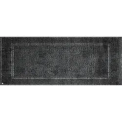 Barbara Becker Fußmatte b.b Square Dark Secret 67x170 cm