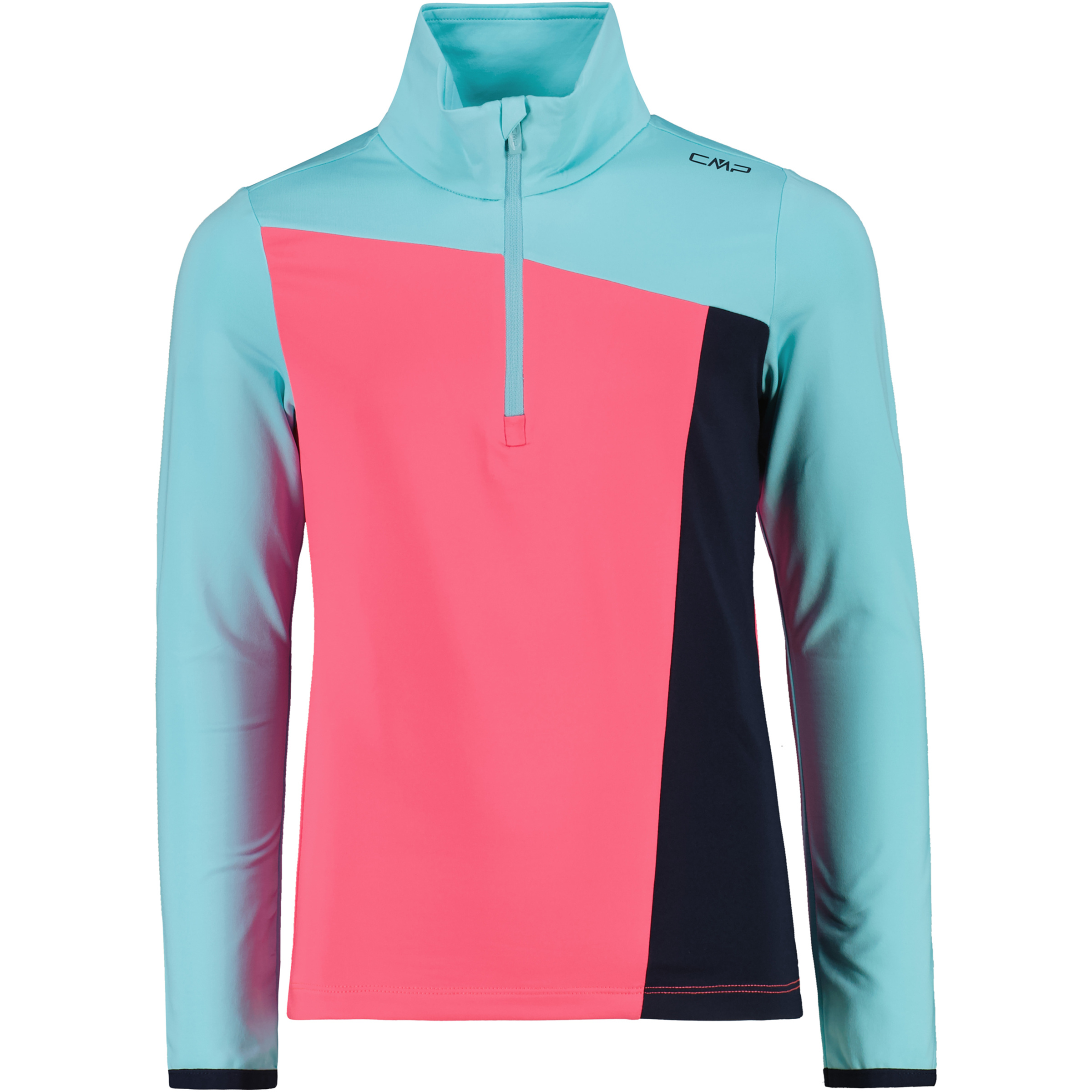 CMP Kinder Pullover blau Größe 176 Skifahren Elastisch