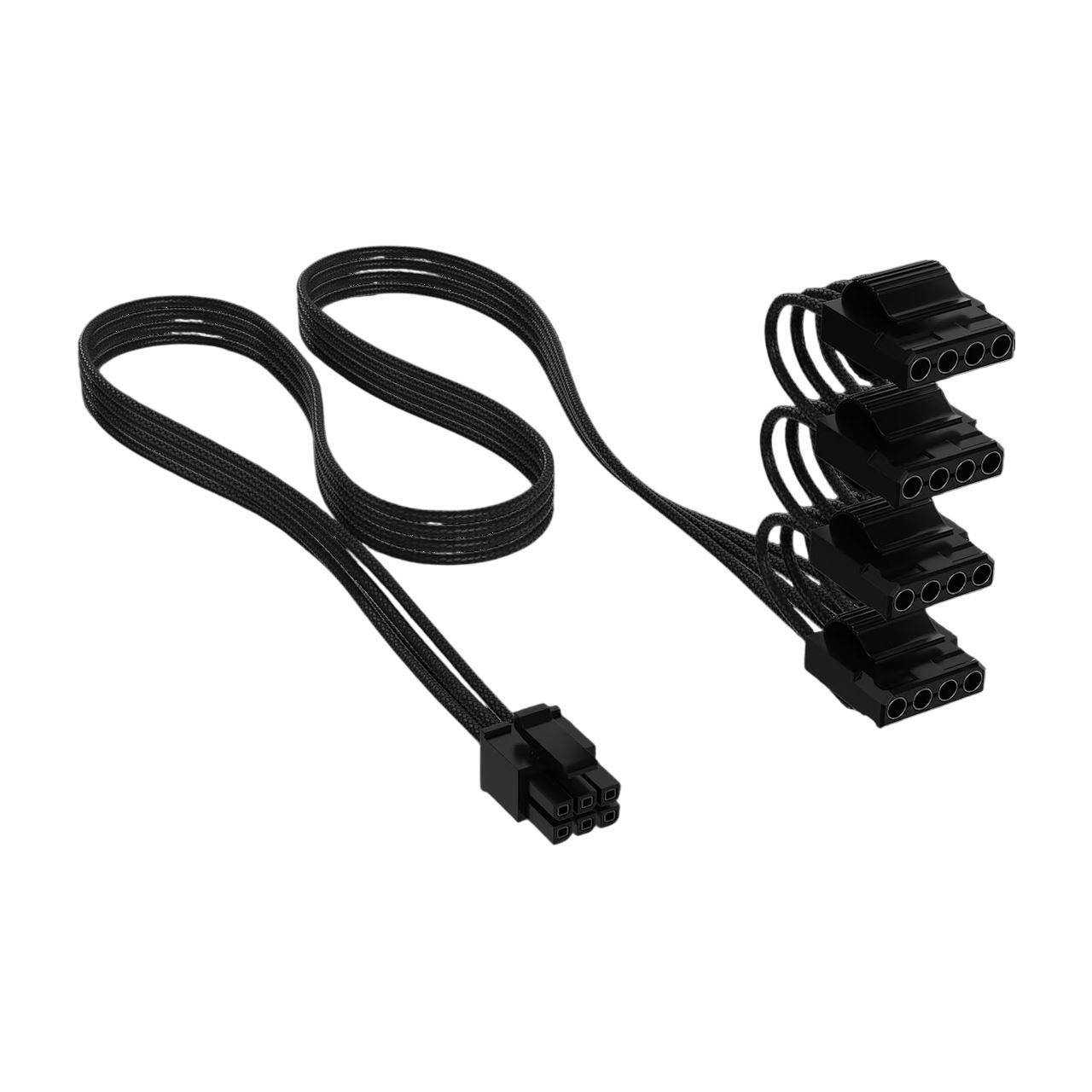Corsair Cable PATA Power, 750mm, Individ. Sleeved, Black
